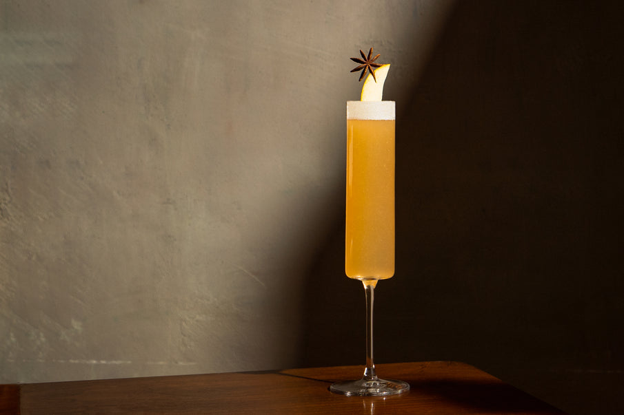 Mela Cotogna cocktail made with Prima Pavé non-alcoholic sparkling wine