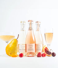 Load image into Gallery viewer, 200 ml Mini Bottles of Prima Pave Blanc de Blancs, Rose Dolce and Rose Brut
