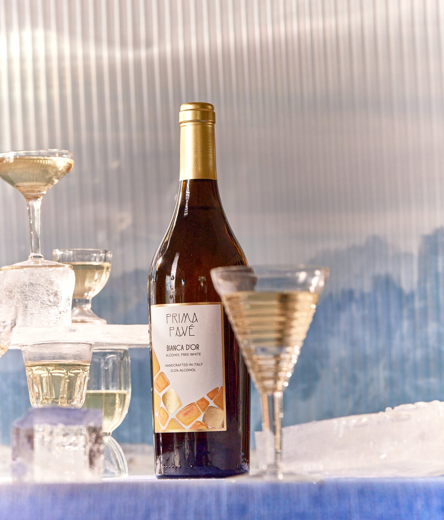 Non-Alcoholic White Bianca D'Or Wine | Prima Pavé – Prima Pavé